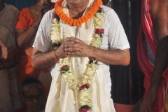 Punyabhishek ceremony of Srimat Dibakar Brahmachari as Ashram Acharya